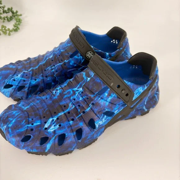 Crosskix 2.0 Watershoe Shoes‎ Blue Black Athletic Clogs Size 9 Men's